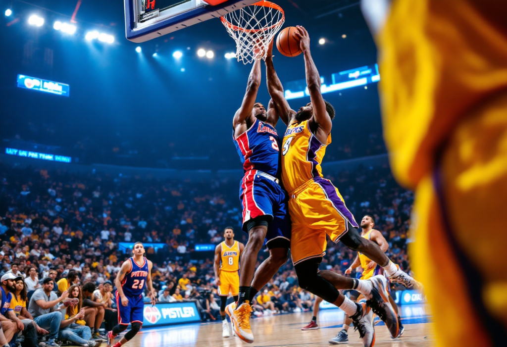 teilnehmer: lakers gegen detroit pistons spielerstatistiken spiel