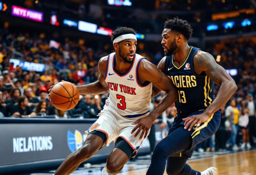 teilnehmer: new york knicks gegen indiana pacers spielerstatistiken spiel