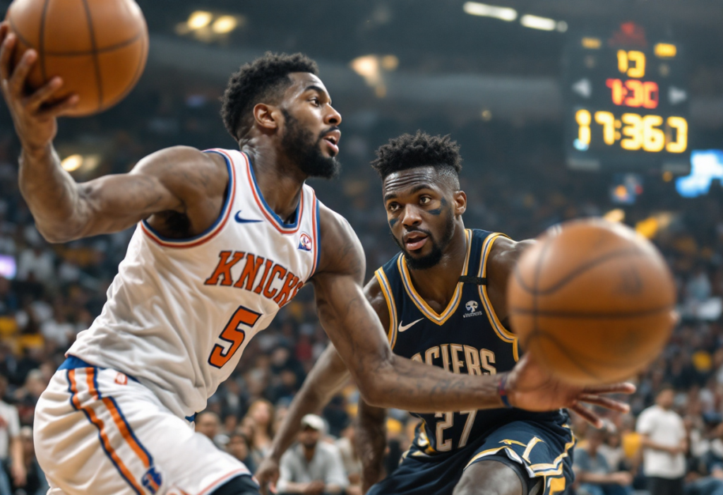 teilnehmer: new york knicks gegen indiana pacers spielerstatistiken spiel