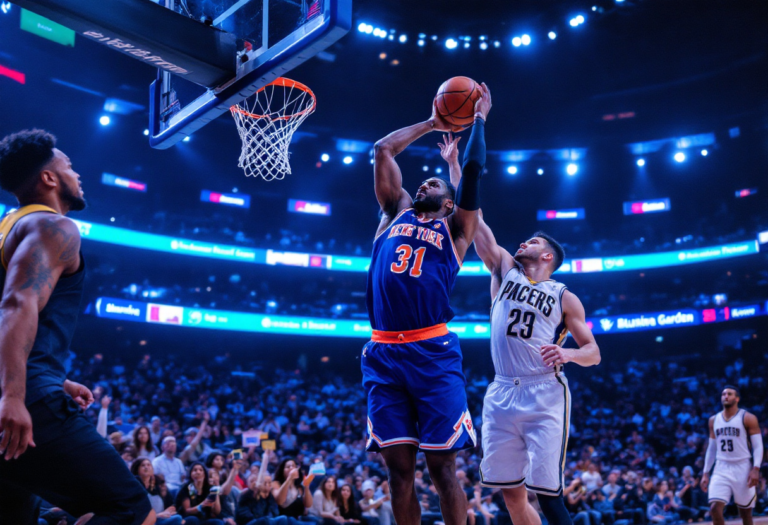 teilnehmer: new york knicks gegen indiana pacers spielerstatistiken spiel