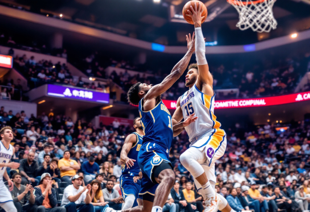 teilnehmer: denver nuggets gegen lakers spielerstatistiken spiel